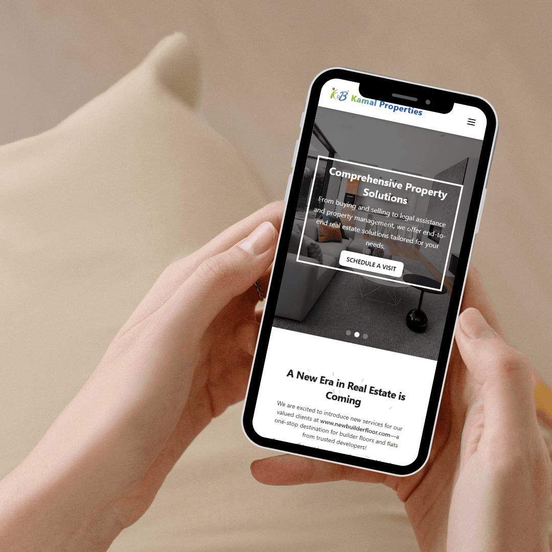 Kamal Properties website preview