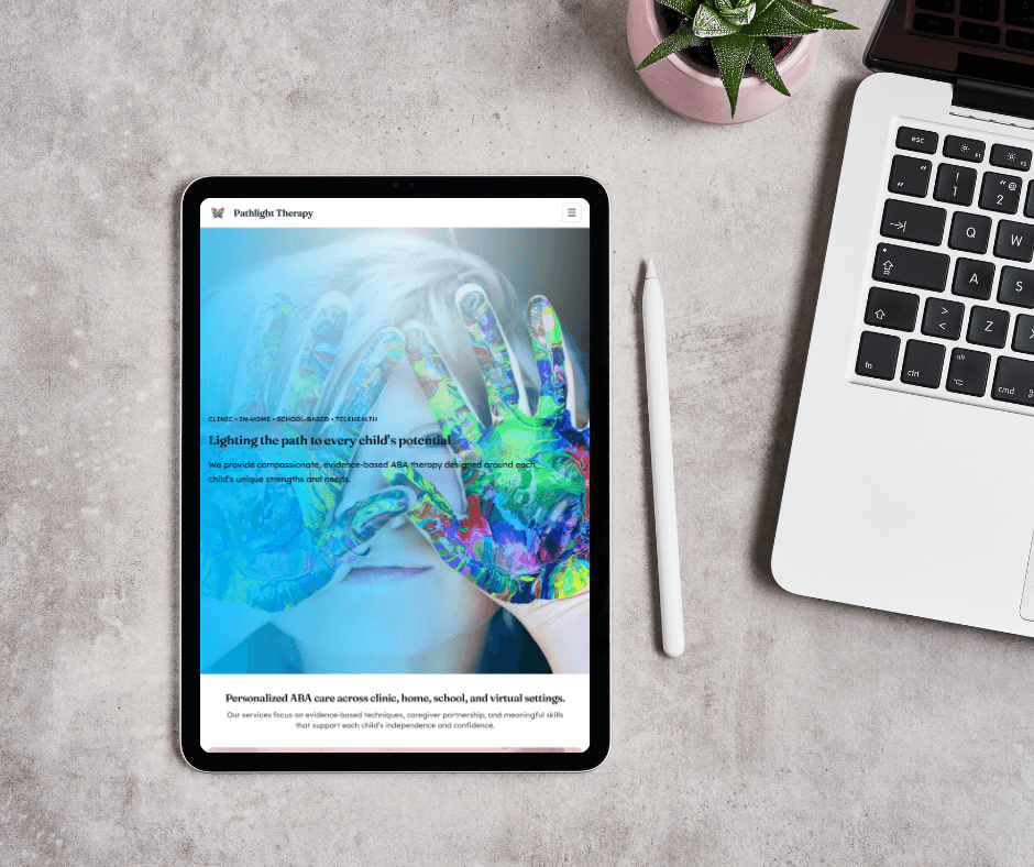 Pathlight Therapy website preview